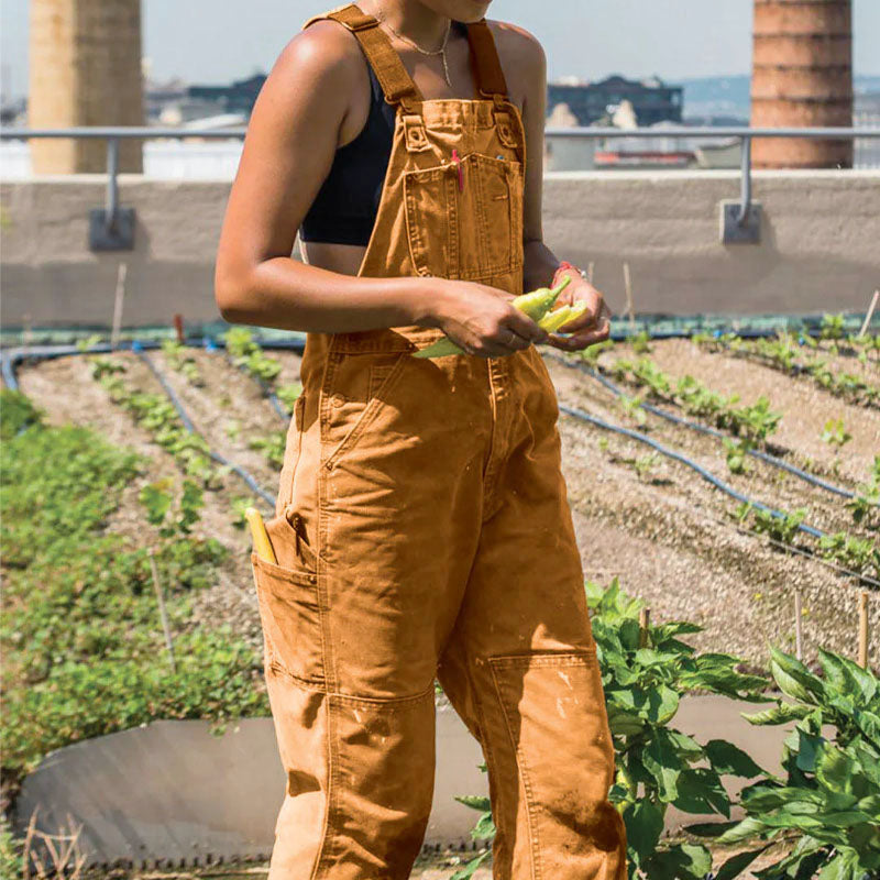 Abigail - Women's Utility Pocket Adjustable Strap Overalls