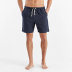 Austin - Men's Cotton Relaxed Shorts with Elastic Waist