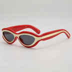 Axis - Retro Oval Frame Sunglasses