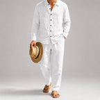Bradley - Men’s Lightweight Shirt and Pants Beach Set
