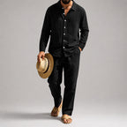Bradley - Men’s Lightweight Shirt and Pants Beach Set