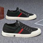 Caleb - Men's Knit Lace Up Low Top Casual Sneakers