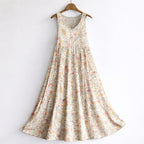 Chloe - Women's Boho Colorful Striped Sleeveless Maxi Dress