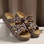 Deborah - Women’s Cross Strap Sandals