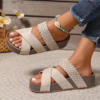 Deborah - Women’s Cross Strap Sandals