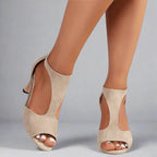 Diana - Women’s Elegant Cutout Heeled Sandals