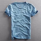 Dylan - Men’s Cotton Crew Neck Short Sleeve T-Shirt