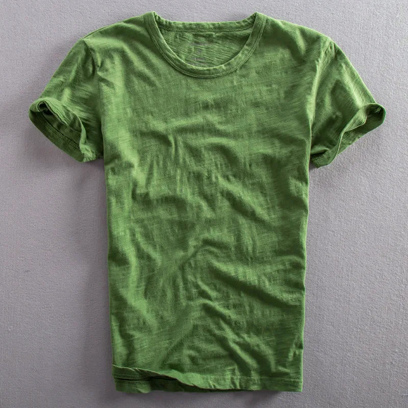 Dylan - Men’s Cotton Crew Neck Short Sleeve T-Shirt