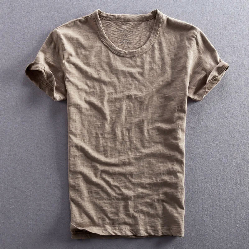 Dylan - Men’s Cotton Crew Neck Short Sleeve T-Shirt