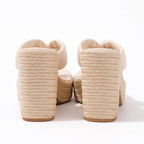 Ella - Women’s Platform Espadrille Block Heel Sandals