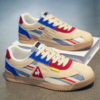 Evan - Men’s Casual Stripe Panel Low Top Sneakers