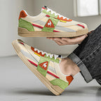 Evan - Men’s Casual Stripe Panel Low Top Sneakers
