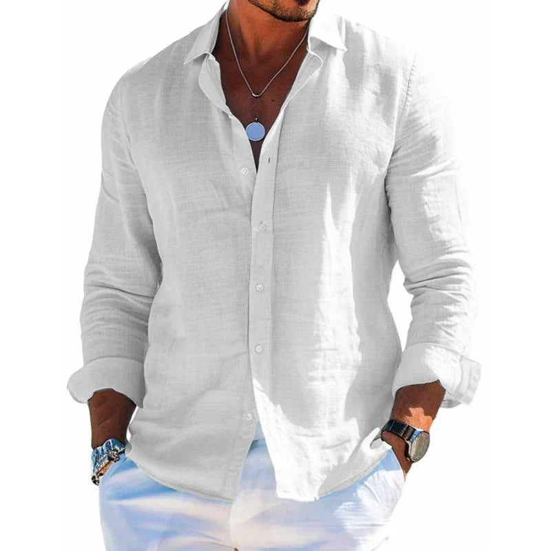 Grayson - Lightweight Casual Long Sleeve Shirt