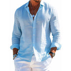 Grayson - Lightweight Casual Long Sleeve Shirt