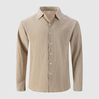 Gregory - Men's Button-Down Linen Shirt