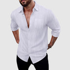 Gregory - Men's Button-Down Linen Shirt