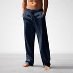 Jonathan - Men’s Soft Textured Sage Green Lounge Pants