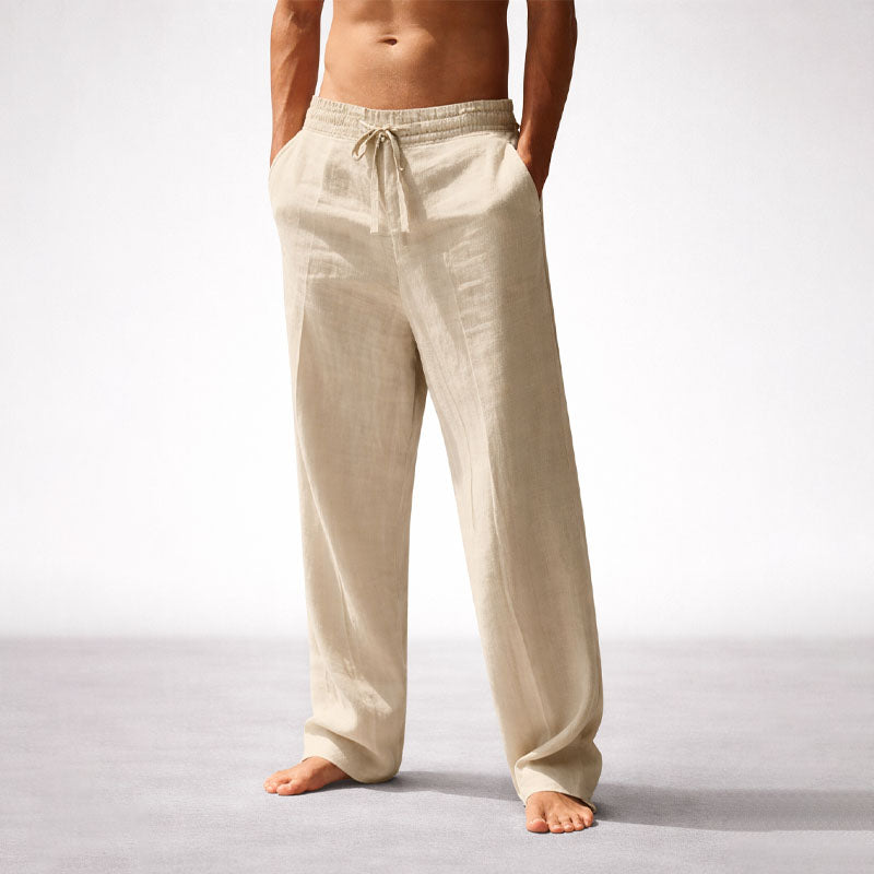 Jonathan - Men’s Soft Textured Sage Green Lounge Pants