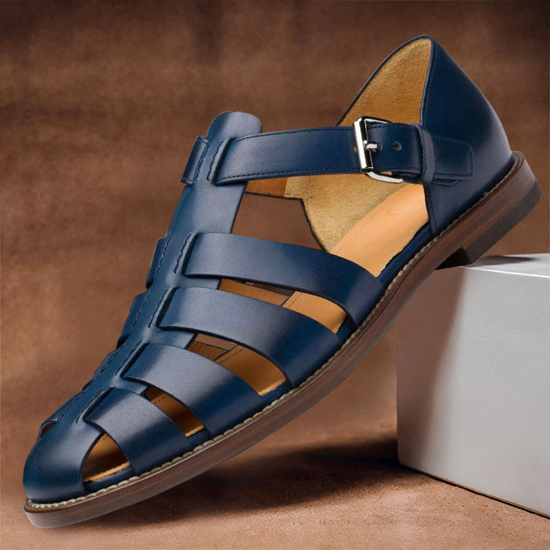 Lucas - Men's Closed Toe Strap Fisherman Sandals