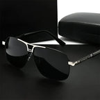 Lunaris - Dark Tinted Aviator Sunglasses