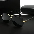 Lunaris - Dark Tinted Aviator Sunglasses