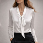 Madeline - Women’s Sophisticated Long Sleeve Top