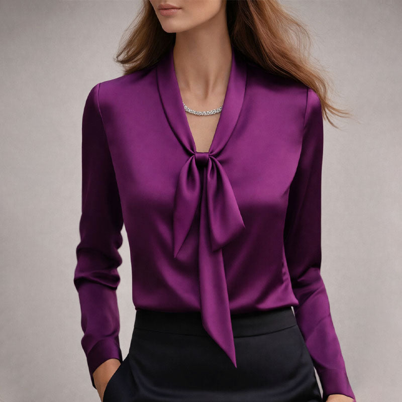Madeline - Women’s Sophisticated Long Sleeve Top