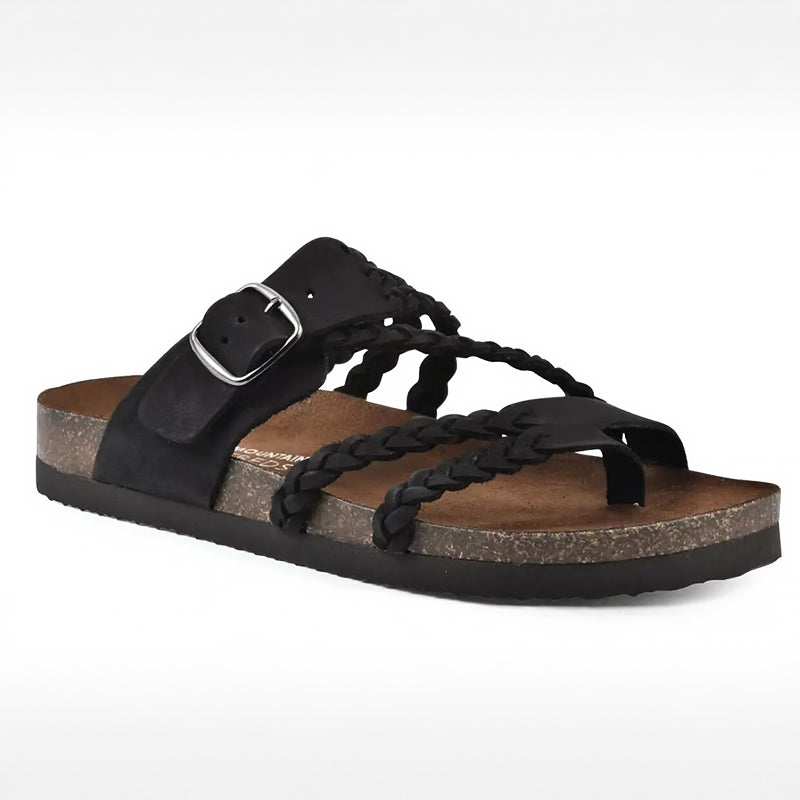 Maisie - Women’s Braided Strap Slide Sandals