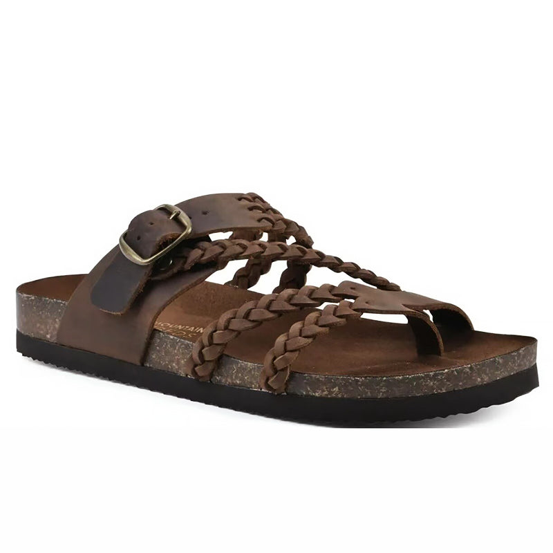 Maisie - Women’s Braided Strap Slide Sandals