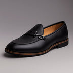 Oliver - Men’s Classic Dress Loafers with Metal Detail