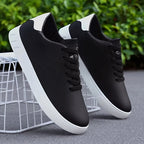 Owen - Men's Minimalist Perforated Low-Top Sneakers