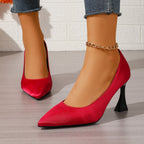 Scarlett - Women’s Pointed Toe Stiletto Pumps