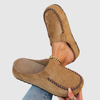 Sierra - Women’s Suede Mule Loafers