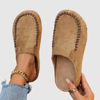 Sierra - Women’s Suede Mule Loafers