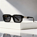 Sorell - Bold Thick Square Frame Sunglasses