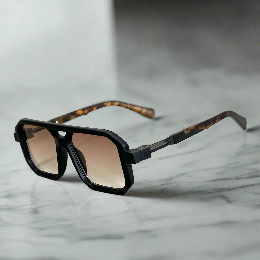 Tyrix - Bold Gradient Lens Square Eyewear
