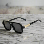 Tyrix - Bold Gradient Lens Square Eyewear