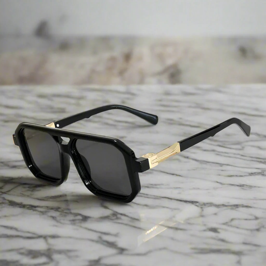 Tyrix - Bold Gradient Lens Square Eyewear