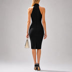 Valerie - Women’s Halter Neck Bodycon Mini Dress