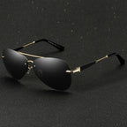 Zyra - Elegant Gradient Lens Aviator Sunglasses